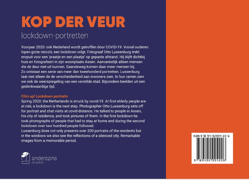 Achterkant van Kop der veur lockdown-portretten