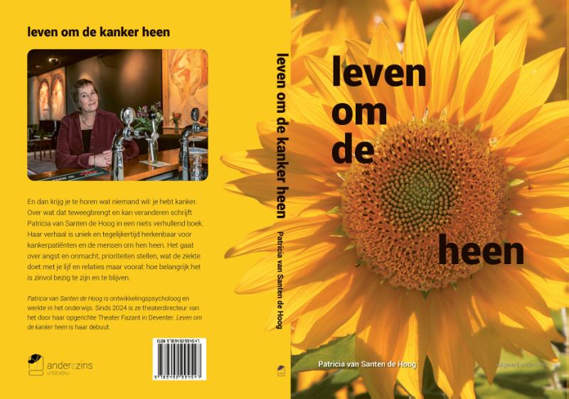 Achterkant van Leven om de kanker heen