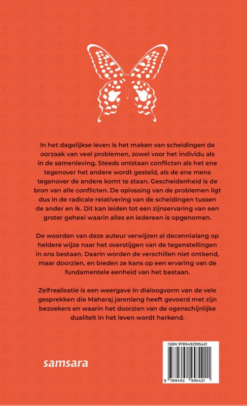 Achterkant van Zelfrealisatie