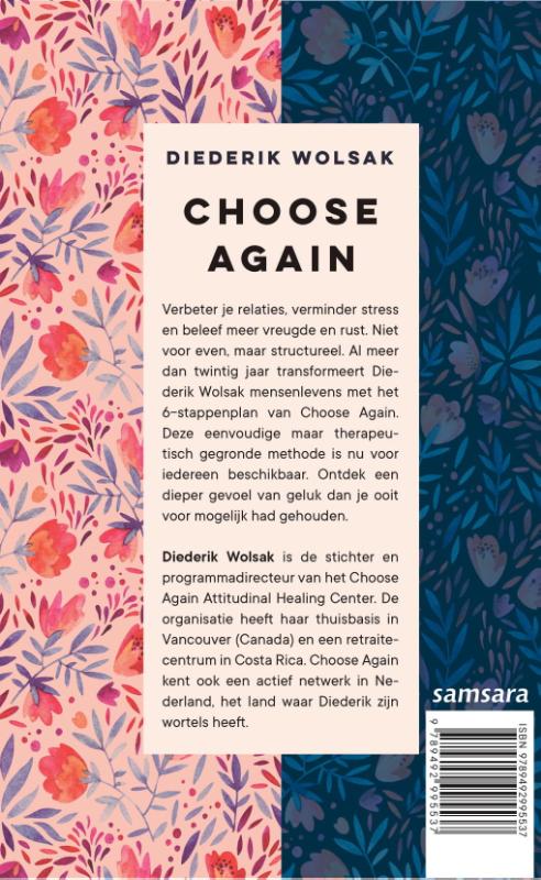 Achterkant van Choose Again