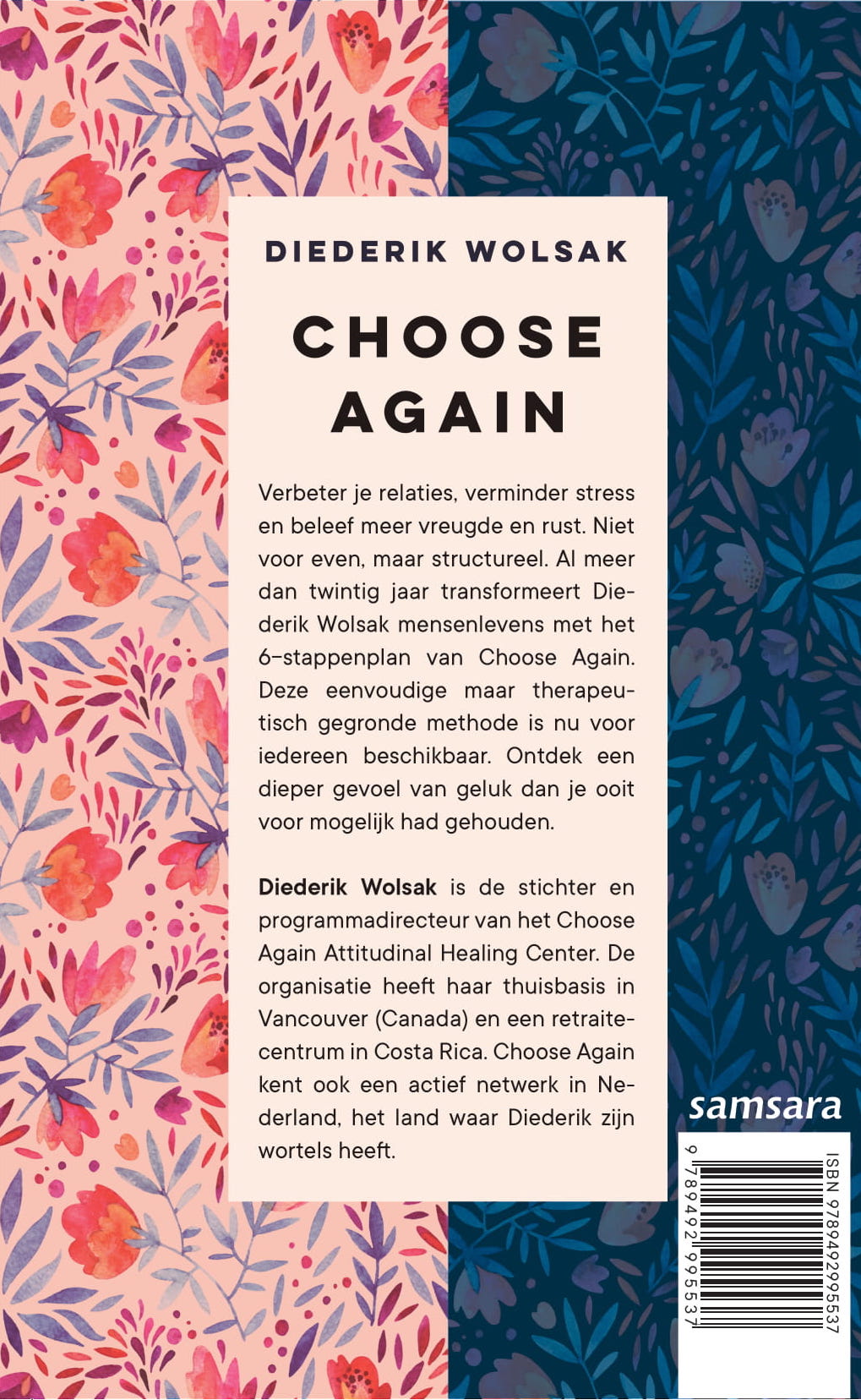 Achterkant van Choose Again