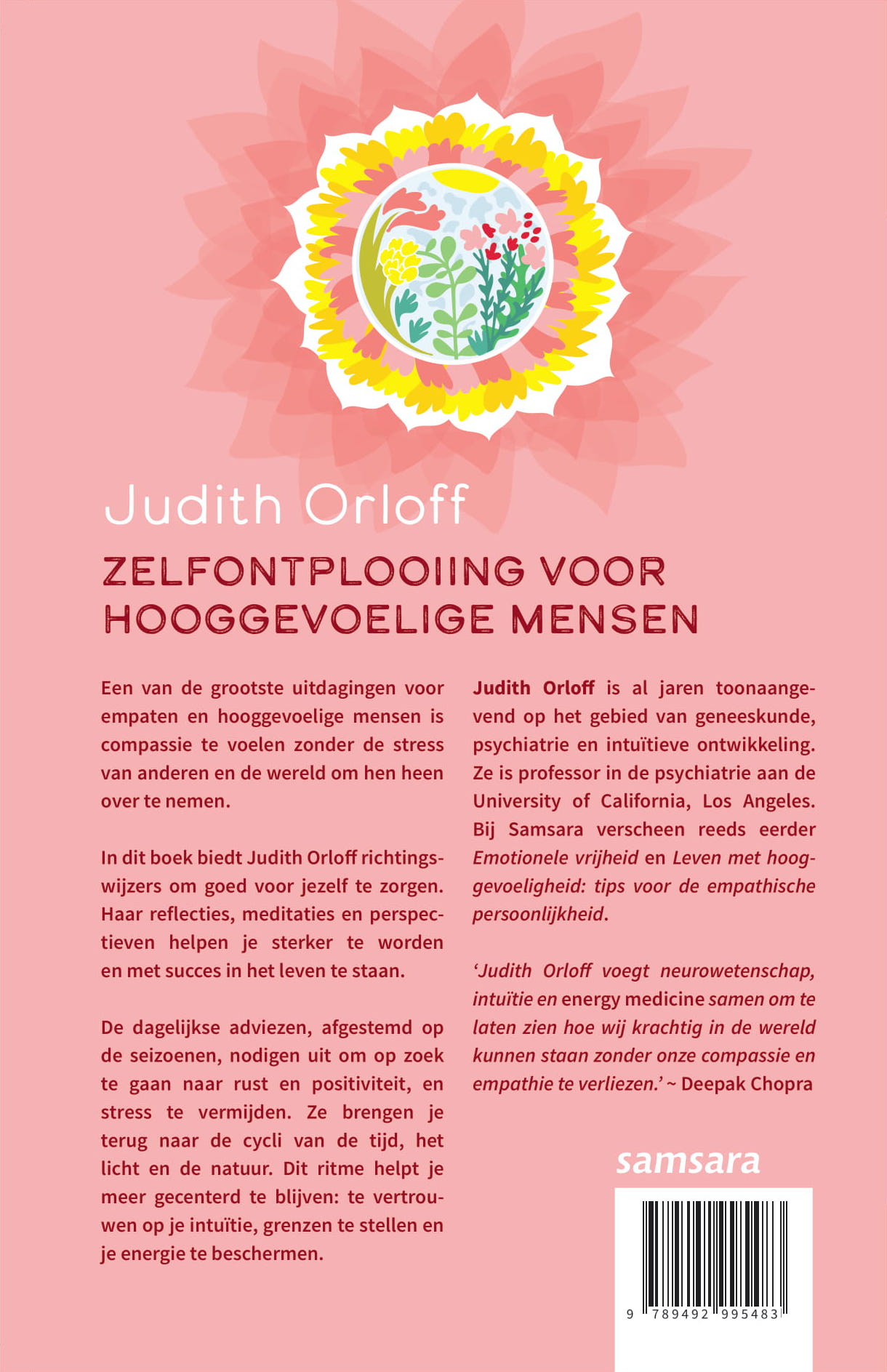 Achterkant van Zelfontplooiing voor hooggevoelige mensen