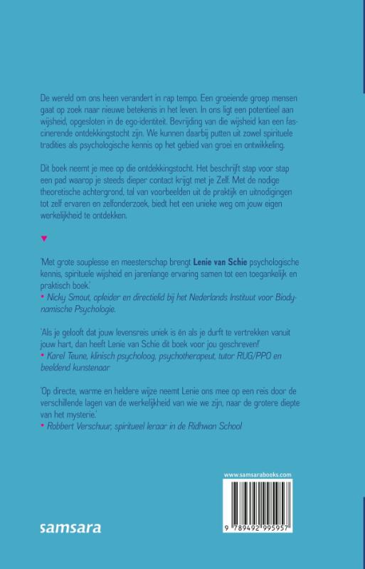 Achterkant van Langs de weg van het hart