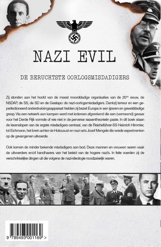 Achterkant van Nazi Evil