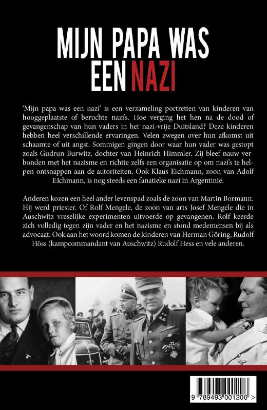 Achterkant van Mijn papa was een Nazi