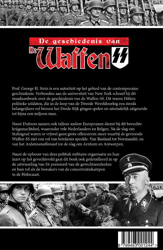 Achterkant van De geschiedenis van Waffen SS