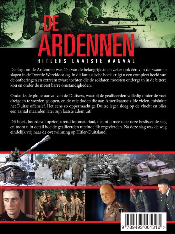 Achterkant van Ardennen