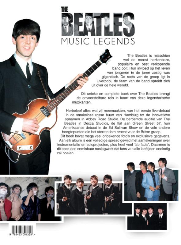 Achterkant van Music Legends: The Beatles