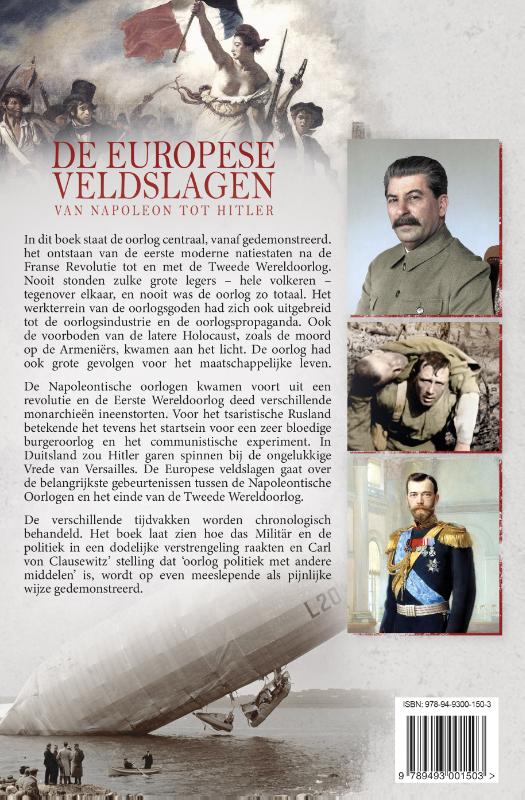 Achterkant van De Europese Veldslagen