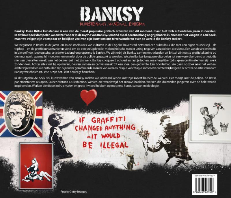 Achterkant van Banksy