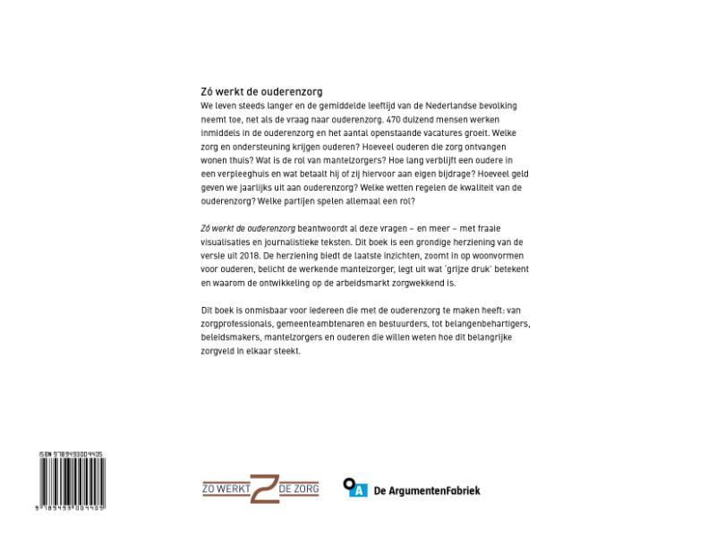 Achterkant van Zo werkt de ouderenzorg