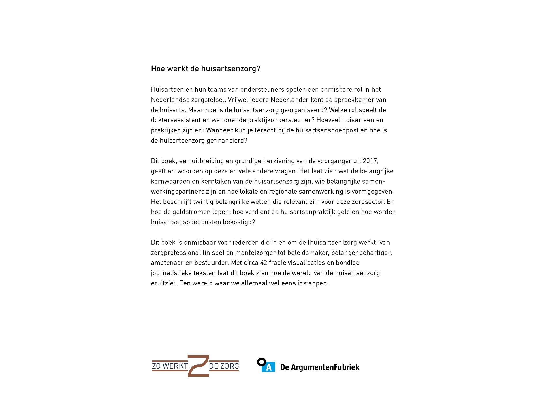Achterkant van Zo werkt de huisartsenzorg