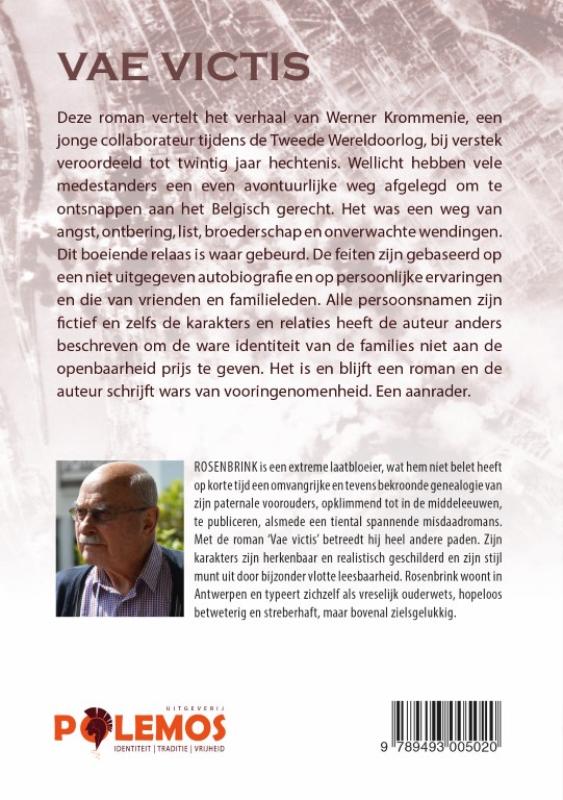 Achterkant van Vae Victis
