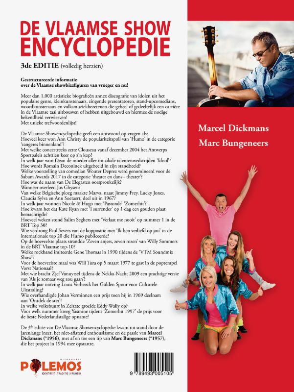 Achterkant van De Vlaamse Showencyclopedie