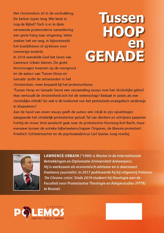 Achterkant van Tussen Hoop en Genade