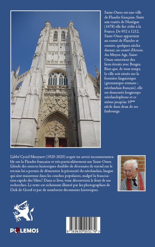 Achterkant van Le néerlandais à Saint-Omer à travers les siècles