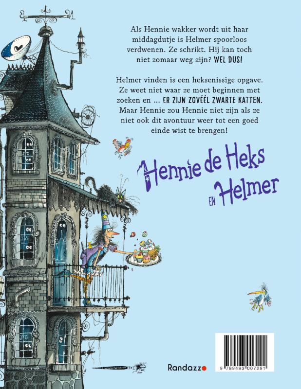 Achterkant van Hennie zoekt Helmer