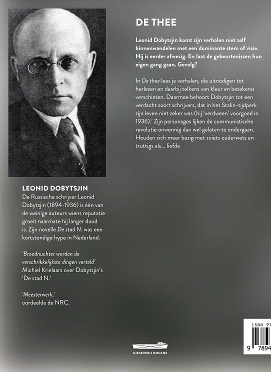 Achterkant van De thee
