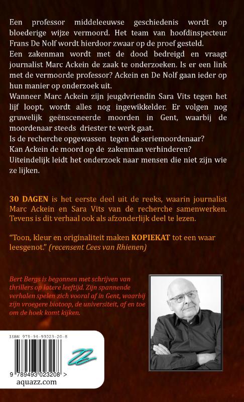 Achterkant van 30 dagen