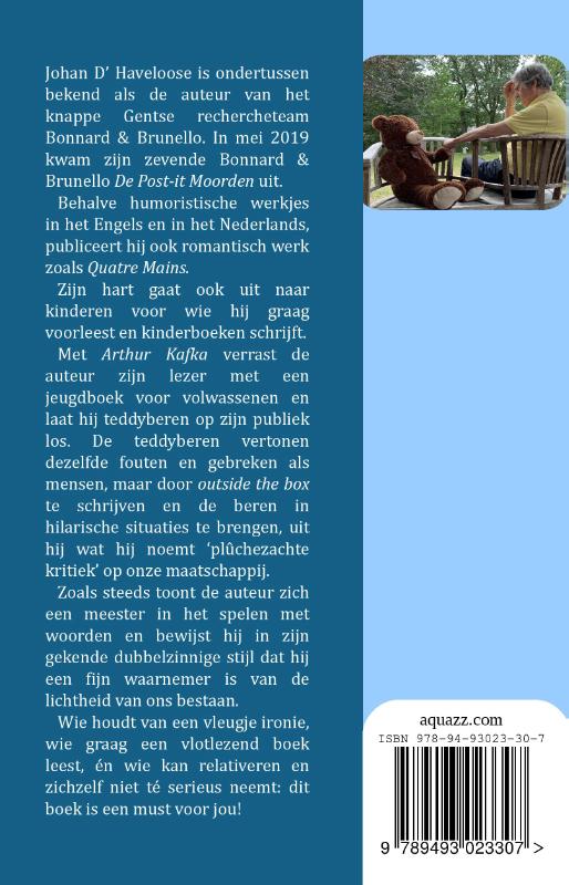 Achterkant van Arthur Kafka
