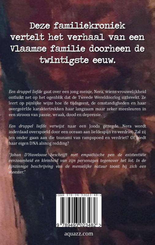 Achterkant van Een druppel liefde