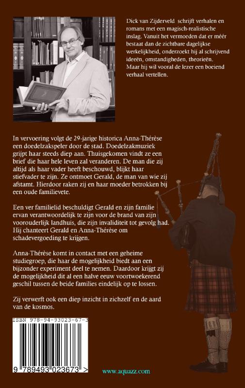 Achterkant van Doedelzakspel