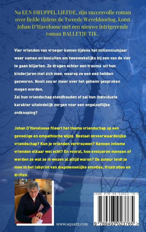 Achterkant van BALLETJE TIK