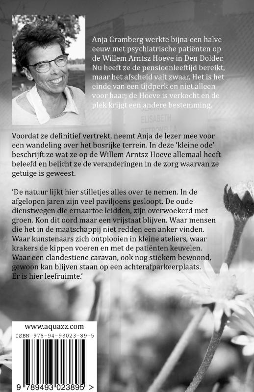 Achterkant van Kleine ode aan de Willem Arntsz Hoeve