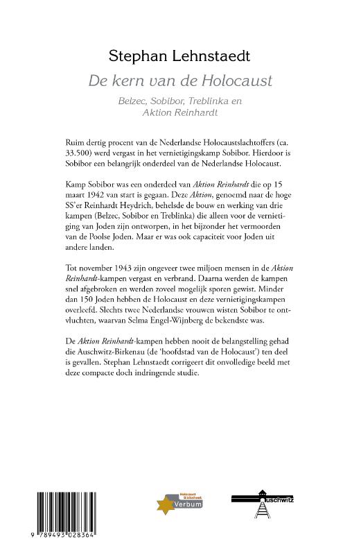 Achterkant van De kern van de Holocaust