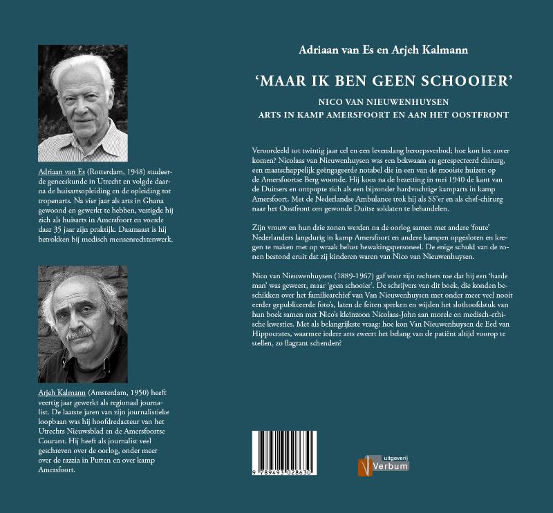 Achterkant van 'Maar ik ben geen schooier'