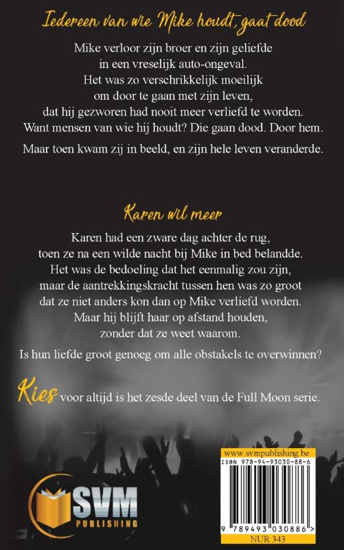 Achterkant van Kies voor altijd