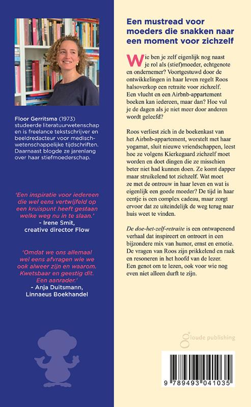 Achterkant van De doe-het-zelf-retraite