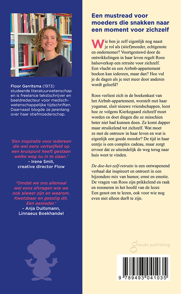 Achterkant van De doe-het-zelf-retraite