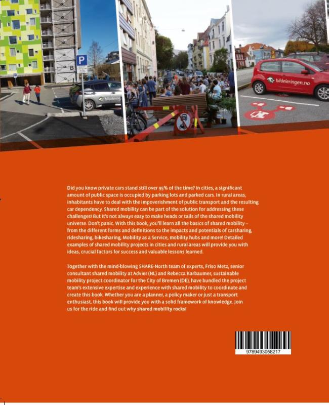 Achterkant van Shared Mobility Rocks