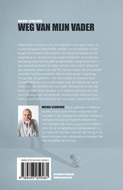 Achterkant van Weg van mijn vader