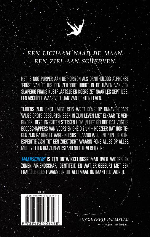 Achterkant van Maanscherf