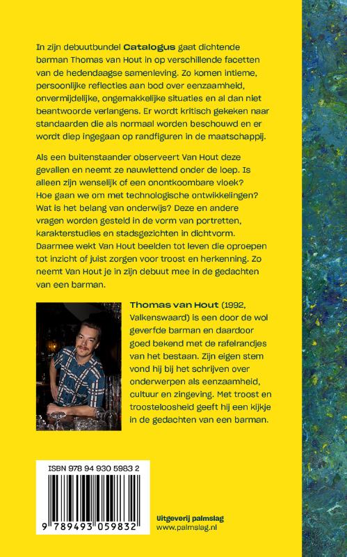 Achterkant van Catalogus