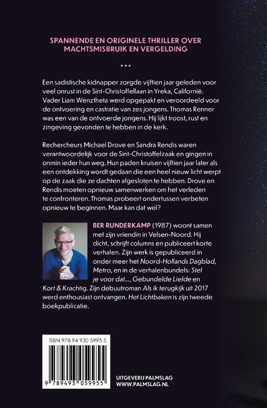 Achterkant van Het lichtbaken