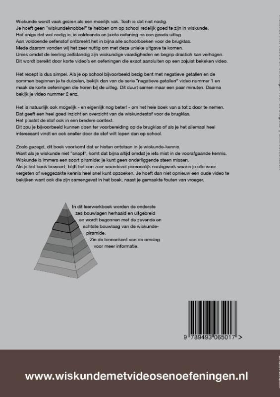 Achterkant van Antwoordenboek