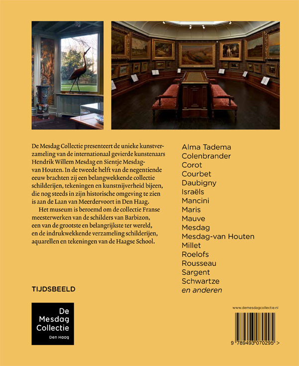 Achterkant van Meesterwerken in De Mesdag Collectie