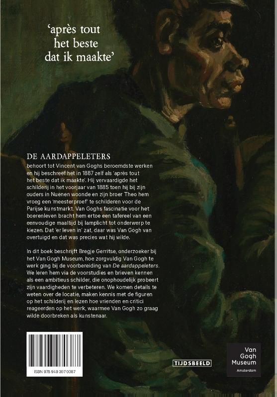 Achterkant van De aardappeleters