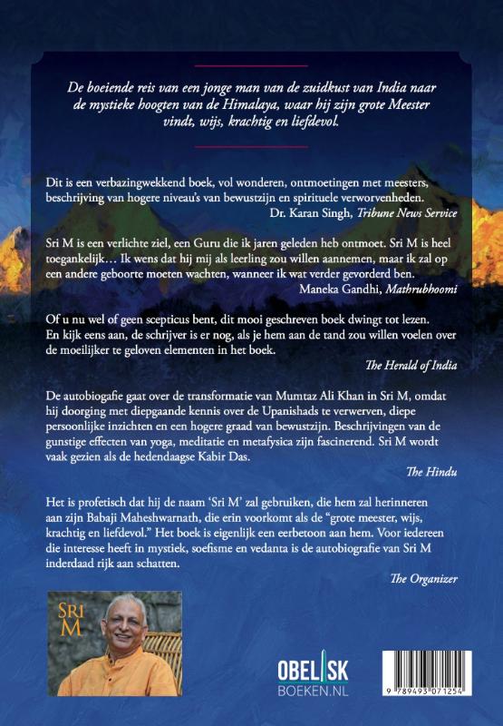 Achterkant van In de leer bij een Meester in de Himalaya