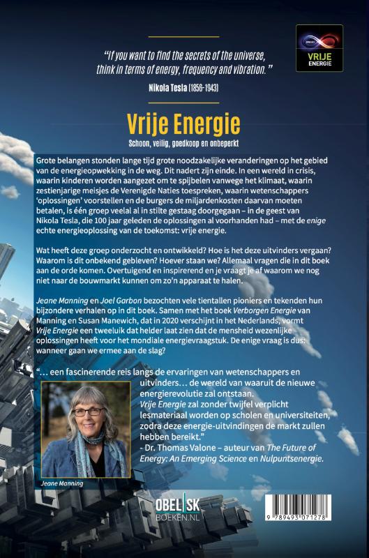 Achterkant van Vrije Energie