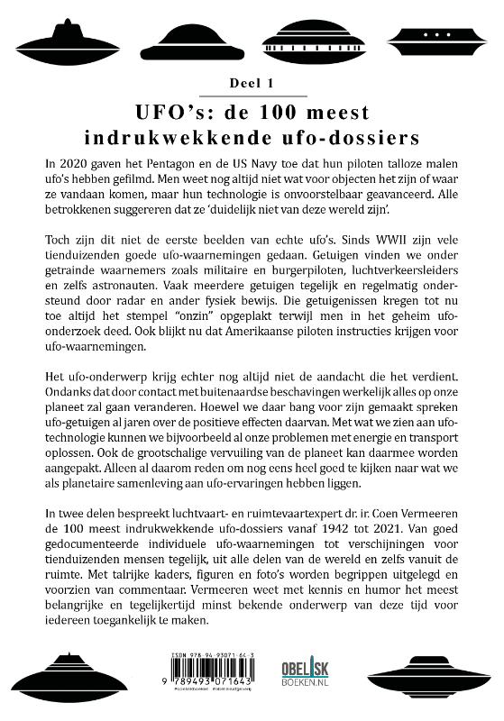 Achterkant van UFO’s: de 100 meest indrukwekkende ufo-dossiers