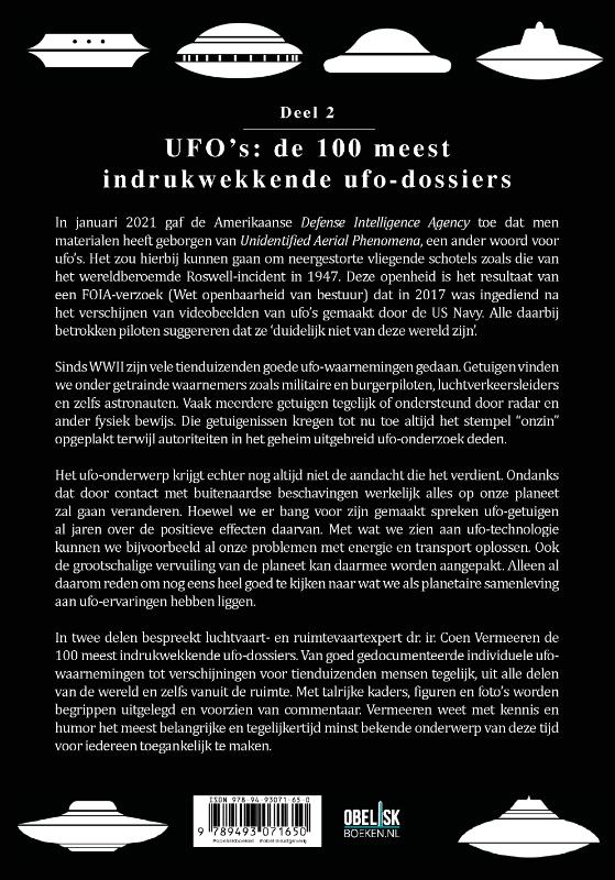 Achterkant van UFO’s: de 100 meest indrukwekkende ufo-dossiers