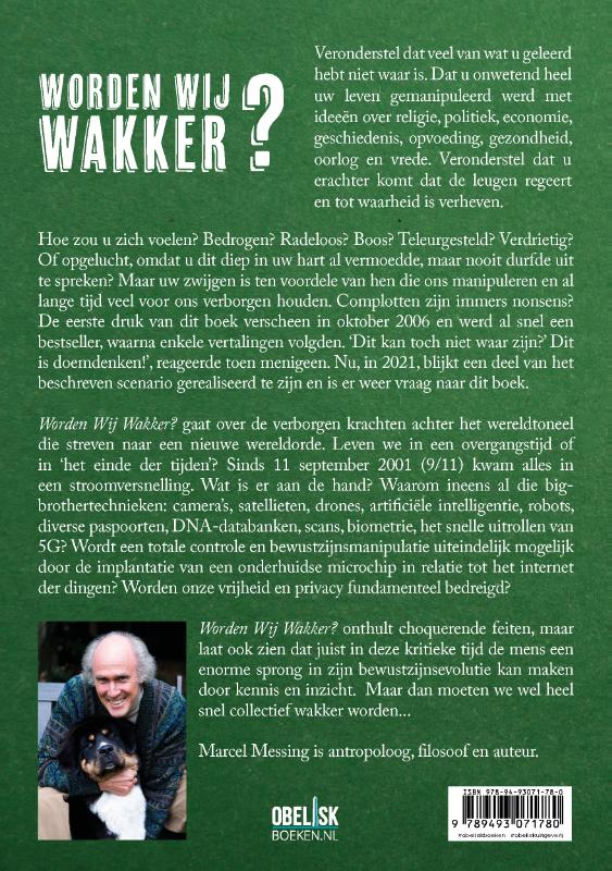 Achterkant van Worden wij wakker?