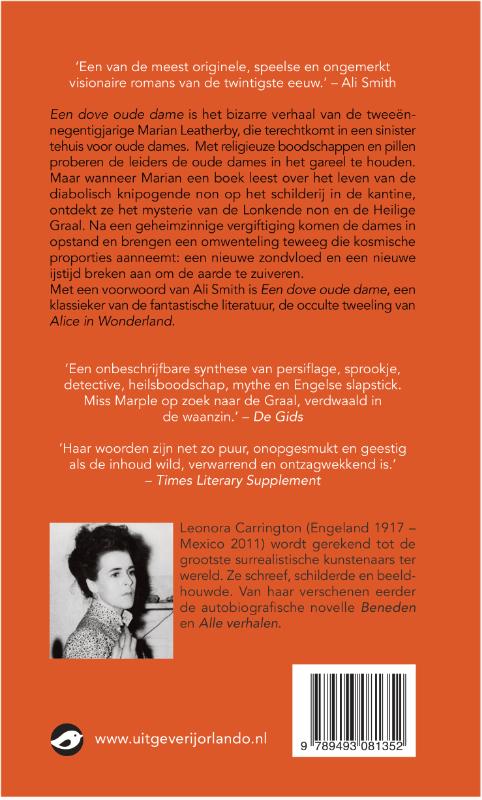 Achterkant van Een dove oude dame