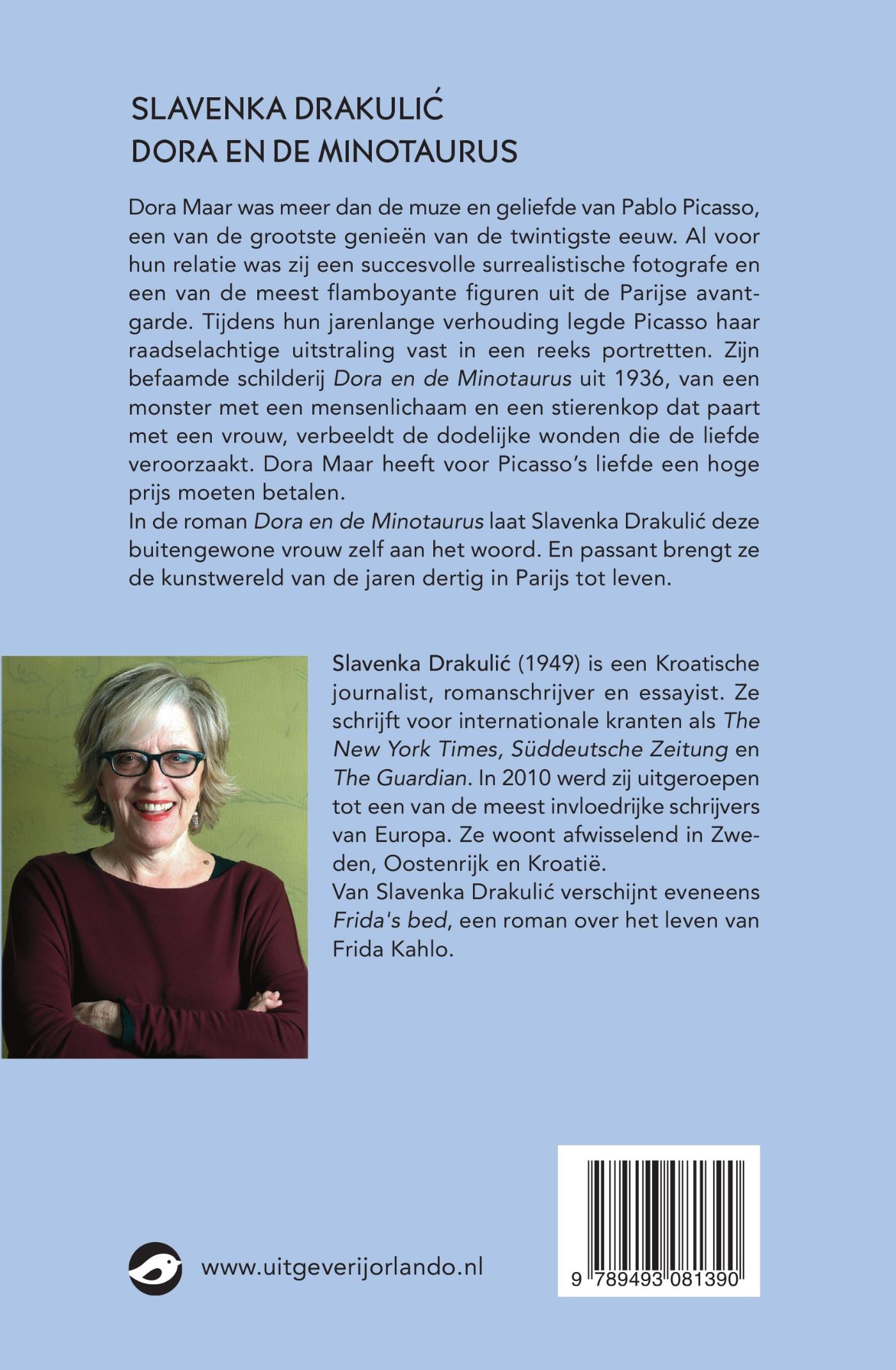 Achterkant van Dora en de Minotaurus