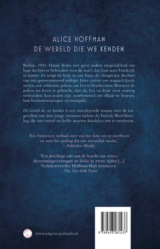 Achterkant van De wereld die we kenden