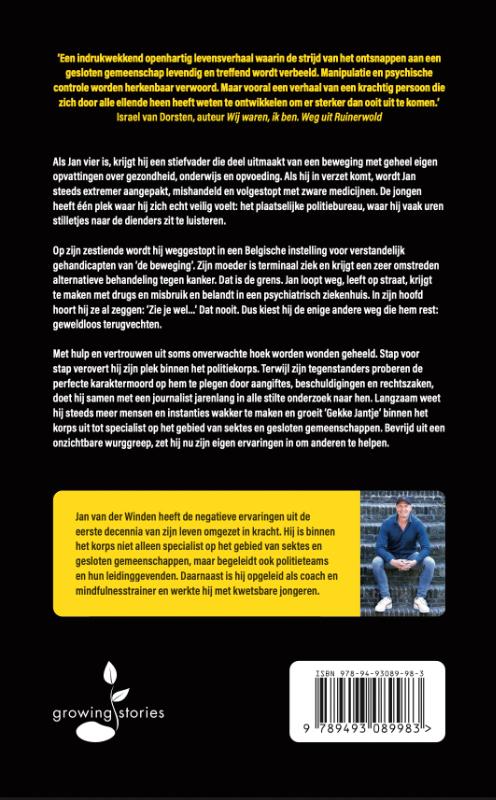 Achterkant van Gekke Jantje